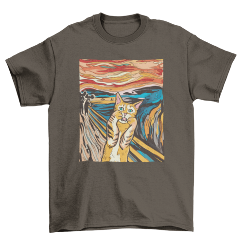 The Scream Cat Tee